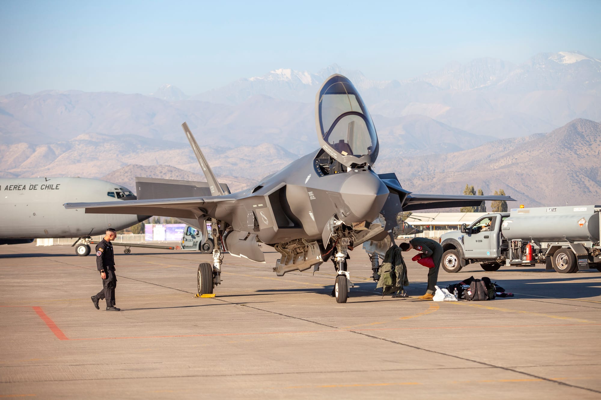 FIDAE 2026 suma al F-35A Lightning II Demo Team con dos cazas de quinta ...