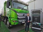 Yutong presenta en Expomin su camión tolva 100% eléctrico: “La electromovilidad ya es una solución concreta para la minería”