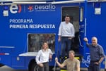 Entel y Desafío Levantemos Chile lanzan el primer centro de operaciones para emergencias móvil con conexión satelital