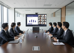 La tecnología QD-OLED de Samsung redefine la eficacia en las reuniones ejecutivas