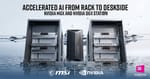 MSI lleva servidores MGX con refrigeración líquida y DGX Station a Computex 2026