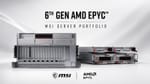 MSI presenta servidores con AMD EPYC de sexta generación