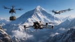 DJI prueba drones en el Everest para logística y ciencia