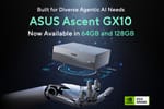 ASUS amplía Ascent GX10 con una versión de 64 GB para ejecutar IA agéntica localmente