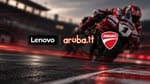 Lenovo procesa hasta 40 GB de datos por fin de semana en la Triple Corona 2026 de Aruba.it Racing – Ducati