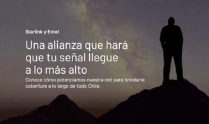 Entel y Starlink ofrecerán cobertura satelital Direct to Cell en todo Chile