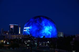 Samsung abre un portal con IA en el Exosphere de Sphere en Las Vegas