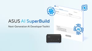 ASUS e Intel lanzan un kit de herramientas para desarrolladores de IA en #Computex2025