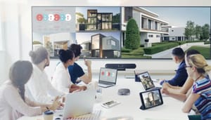 ¿Cuál es la configuración esencial para videoconferencias? según ViewSonic