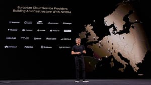 CEO de NVIDIA muestra proyecto que revolucionará la IA en Europa