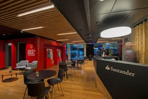 Clientes Santander podrán disfrutar de sus beneficios en todos los Work/Café del mundo