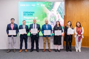 Emprendedores se certifican en programa que impulsa el hidrógeno verde en Biobío