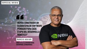 [Especial] Marcio Aguiar de NVIDIA: "Hemos construido un ecosistema de software pensado para cada etapa del desarrollo robótico"