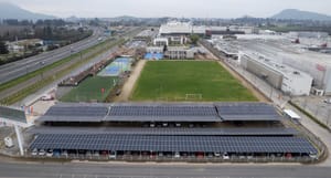 Carozzi y Copec ponen en marcha el estacionamiento fotovoltaico más grande de Chile