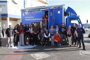 Entel capacita a vecinos y dirigentes sociales de Los Lagos en preparación ante emergencias