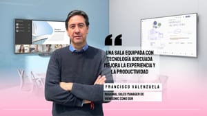 Francisco Valenzuela de ViewSonic: "Una sala equipada con tecnología adecuada mejora la experiencia y la productividad"