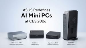 ASUS redefine la computación corporativa con infraestructura de IA en factor de forma ultrarreducido en CES 2026