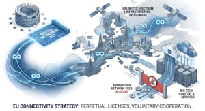 UE impulsa espectro ilimitado en el 'Digital Networks Act' y descarta cobros a Big Tech