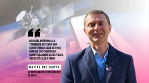 Matías del Campo de Entel: “Nos adelantamos a la tendencia de tener una conectividad cada vez más híbrida que considera constelaciones satelitales, redes móviles y fibra”