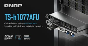 QNAP compacta su propuesta all-flash empresarial en un NAS de 1U con 10 bahías