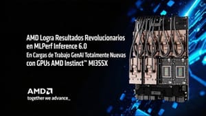 AMD destaca en MLPerf Inference 6.0 el umbral de un millón de tokens por segundo