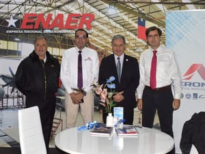 ENAER y Aeromac firman en FIDAE 2026 un convenio de colaboración para mantenimiento y reparación de aeronaves