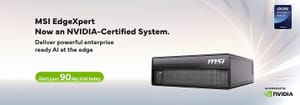 MSI logra certificación de NVIDIA para EdgeXpert y refuerza su propuesta de IA empresarial
