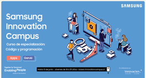 Samsung Innovation Campus abre nuevas postulaciones para curso gratuito de aplicaciones con IA Generativa