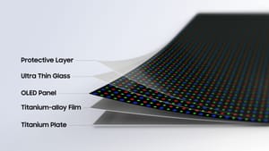 Samsung presenta Flex Titanium para sus futuros plegables