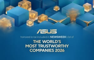 ASUS figura por tercer año consecutivo entre las empresas más confiables de Newsweek