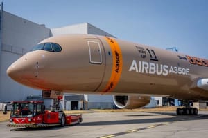 Airbus prepara el A350F para su primer vuelo y una campaña de 400 horas