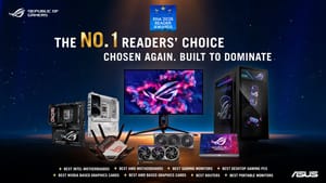 ASUS obtiene diez EHA Reader Awards 2026 por placas madre, gráficas y otros equipos