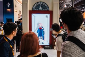 Samsung muestra el uso de pantallas 3D sin gafas para señalización digital