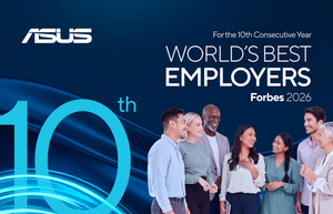ASUS cumple diez años consecutivos entre los empleadores reconocidos por Forbes y amplía su formación interna en IA