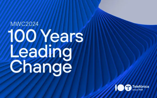 Telefónica presenta 100 años liderando el cambio en el #MWC24