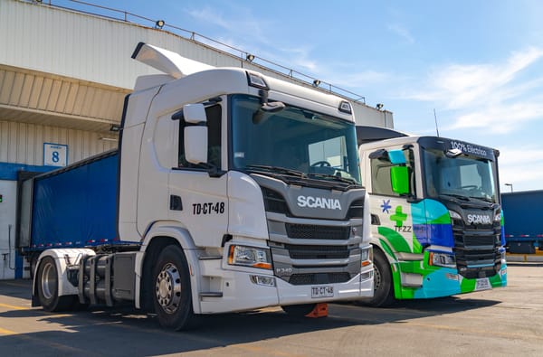 Scania y PepsiCo avanzan en la electromovilidad con el lanzamiento del primer camión eléctrico en Chile