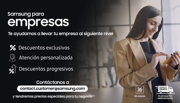 Samsung amplía su gama de soluciones personalizadas para Pymes en América Latina