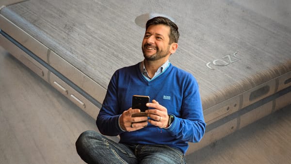 Agustín Aden: "Cuando estemos en el piso 1 del Costanera Center, el resto sentirá el aroma a Motorola"