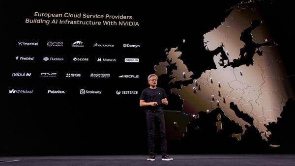 CEO de NVIDIA muestra proyecto que revolucionará la IA en Europa