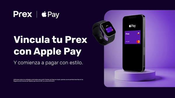 Prex se integra a Apple Pay como la primera prepago en Chile
