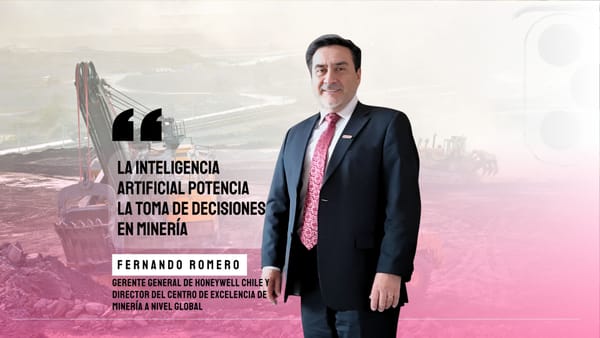 Fernando Romero de Honeywell: "La IA potencia la toma de decisiones en minería, pero no busca reemplazar a las personas"