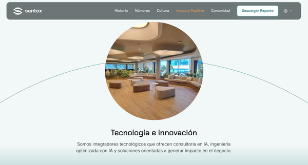 Santex revela sus compromisos mediante su Reporte de Sustentabilidad 2024 en formato interactivo