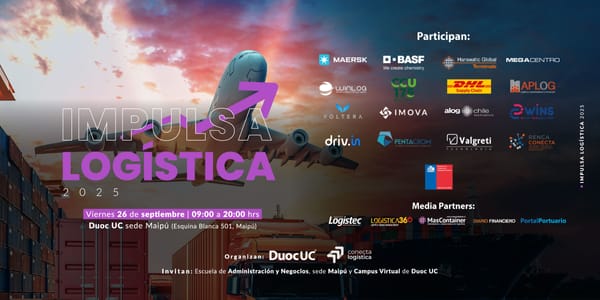 Impulsa Logística: Grandes actores del sector se reúnen este viernes en Duoc UC