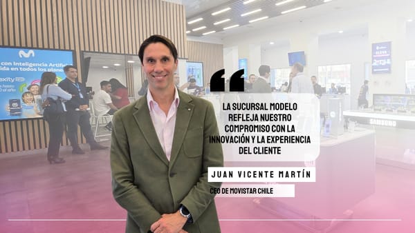 Juan Vicente Martín de Movistar Chile: “La sucursal modelo refleja nuestro compromiso con la innovación y la experiencia del cliente”