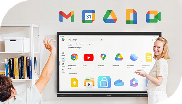 ViewSonic lanza nuevas pantallas interactivas ViewBoard con certificación Android EDLA
