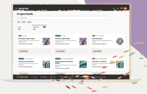 Oracle amplía su ecosistema de IA con nuevo AI Agent Marketplace integrado en Fusion Applications