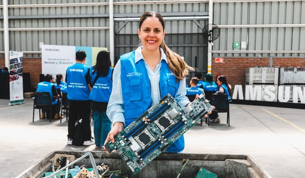 Reciclaje electrónico: El desafío pendiente que empieza a tomar fuerza en Chile, por Carmen Bianco de Samsung Chile