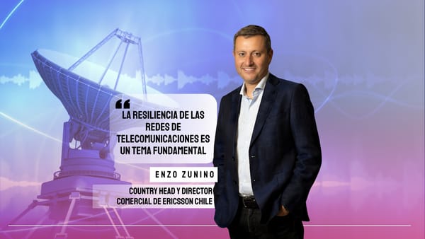 Enzo Zunino de Ericsson Chile: «La resiliencia de las redes de telecomunicaciones es un tema fundamental»