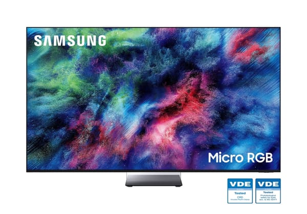 Certificaciones de salud visual para el televisor Samsung Micro RGB