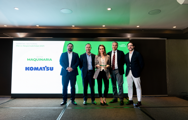 Ranking Merco Responsabilidad ESG posiciona a Komatsu como empresa líder en el sector “Maquinaria”